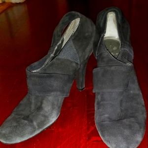 Black Suede Ankle Boots